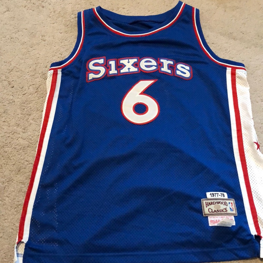 Doctor J throwback jersey